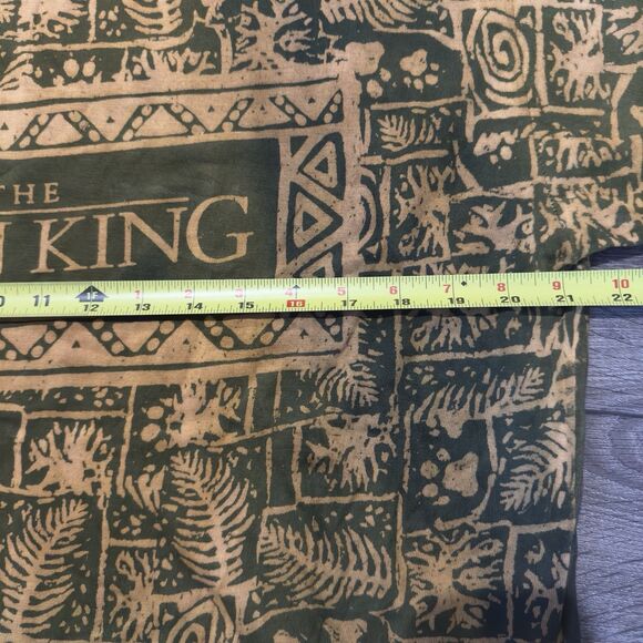 Vintage 90s Disney The Lion King AOP Shirt Movie Promo T shirt USA Single Stitch - Picture 5 of 9